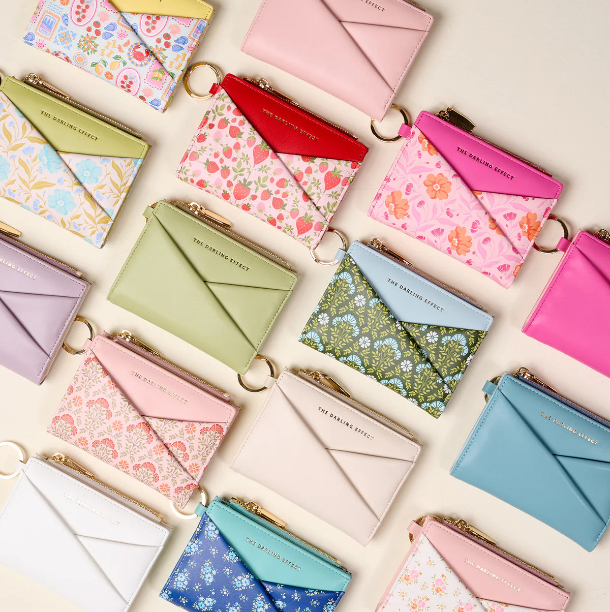 Luxe Pocket Wallet - Strawberry Fields