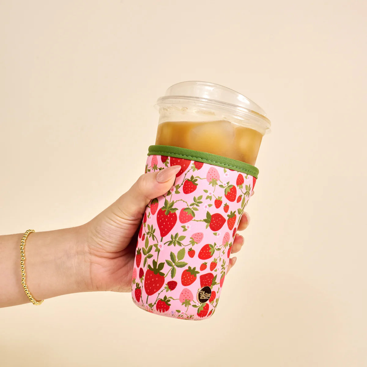Sip Savvy Drink Sleeve - Large - Strawberry Fields