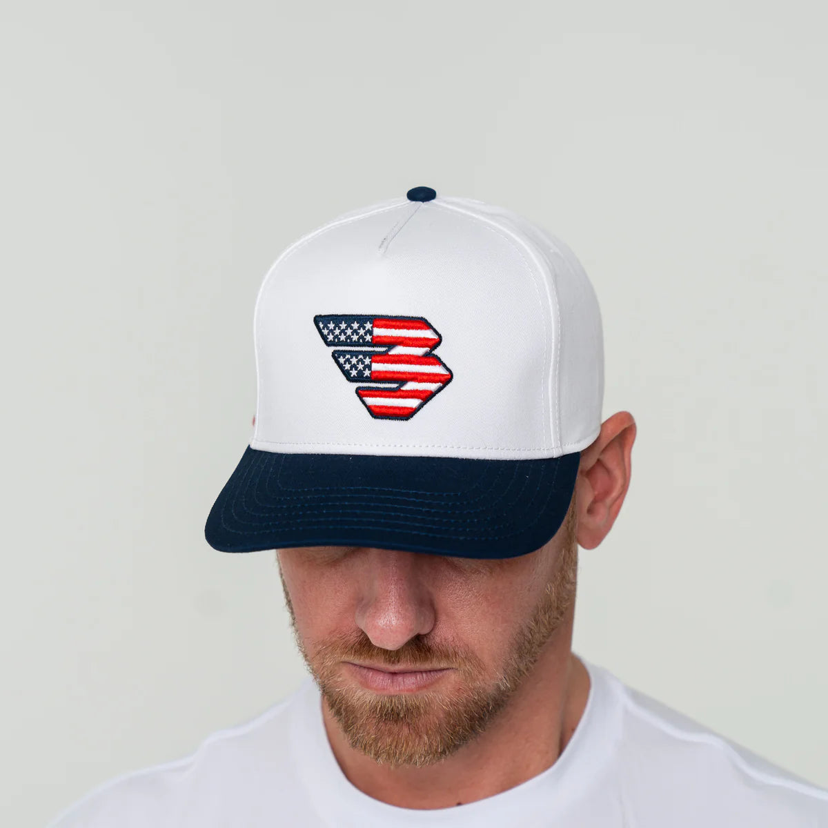 [Burlebo] Cap - Patriotic Flying B Logo