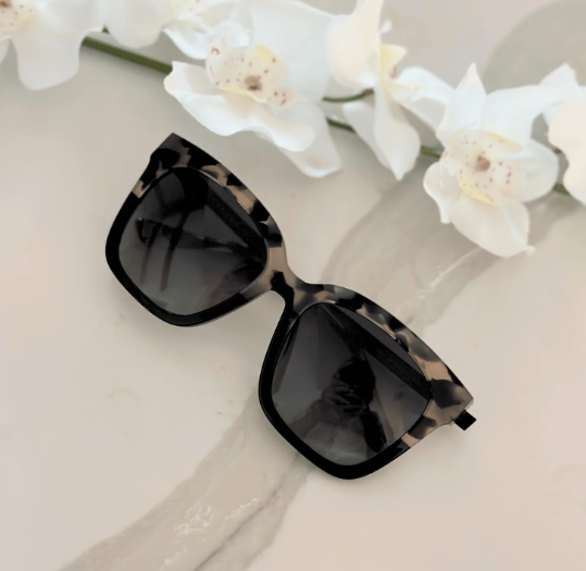 Bella Grey Fade Smoke Gradient Polarized Sunglasses