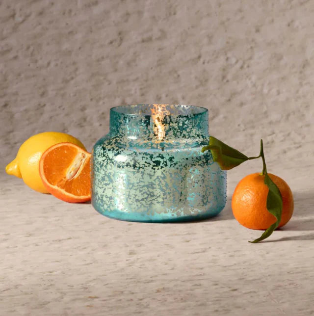 [Capri Blue] Volcano Aqua Opaline Mercury Signature Candle 19oz