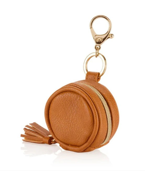 Diaper Bag Charm- Cognac