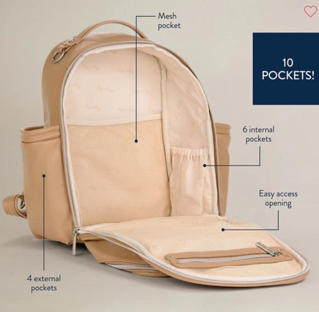 Itzy Mini Plus Diaper Bag- Chai