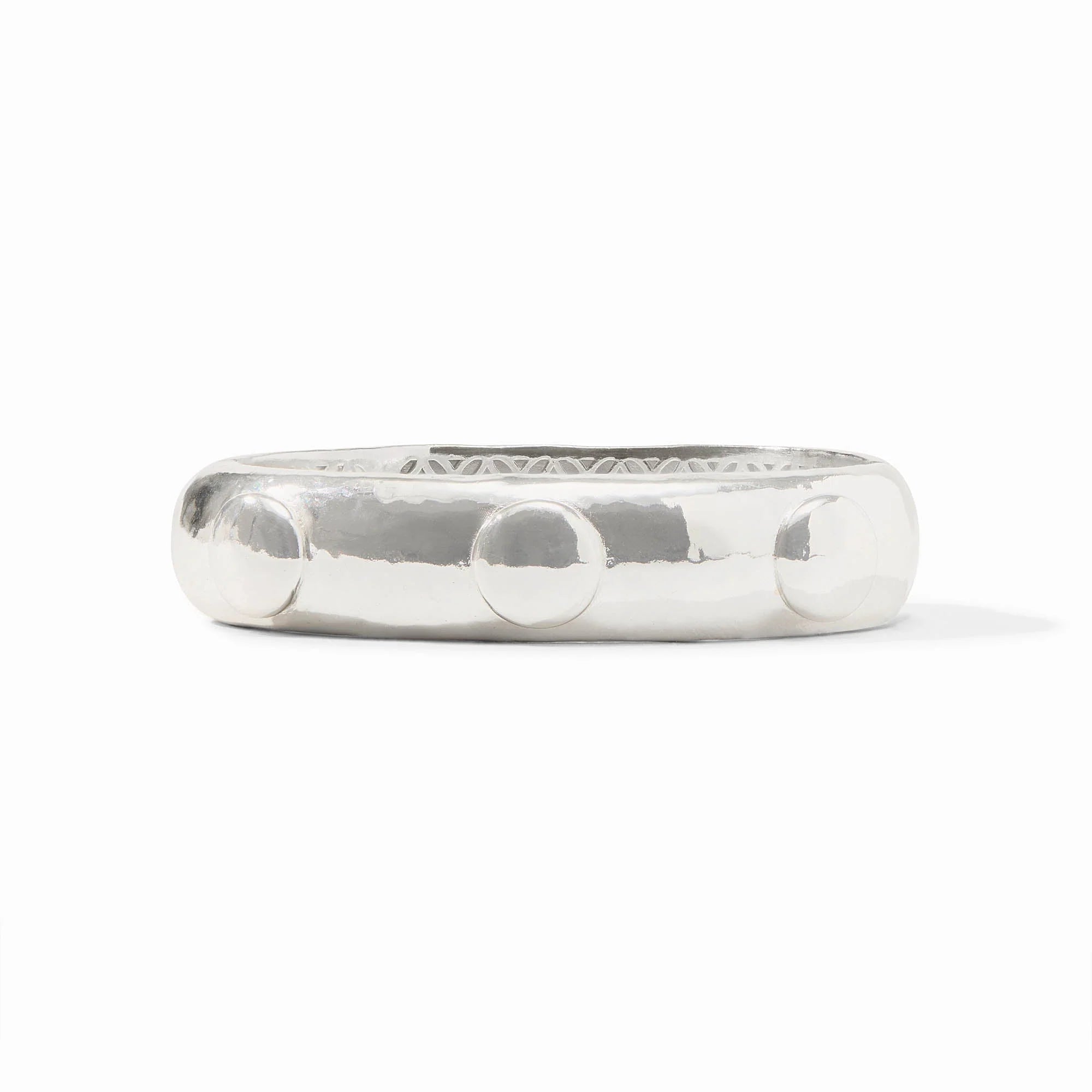 [Julie Vos] Solara Hinge Bangle - Silver OS