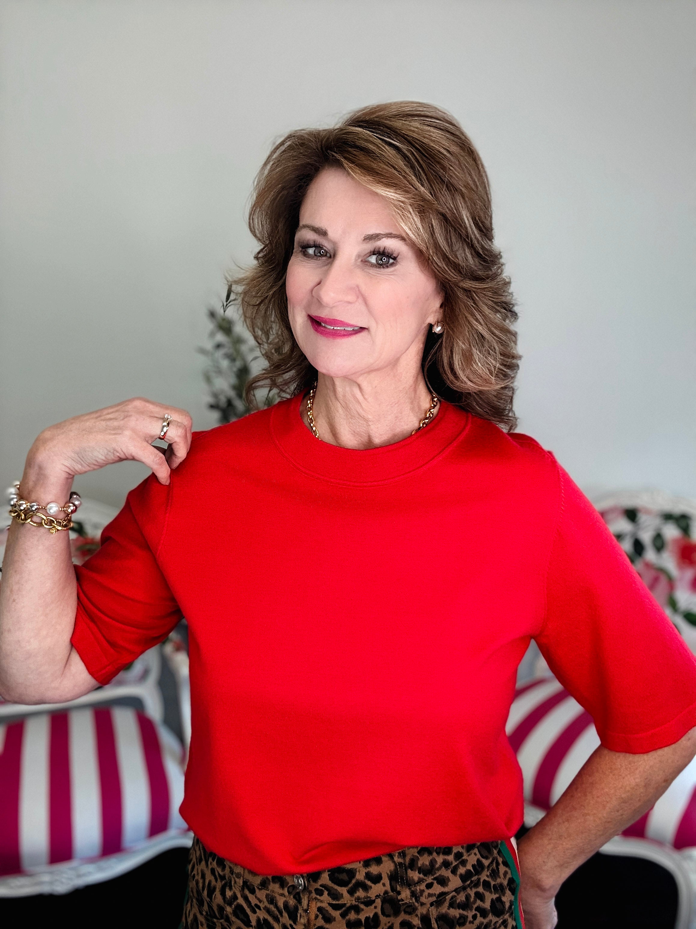 Style Me Sweater - Red