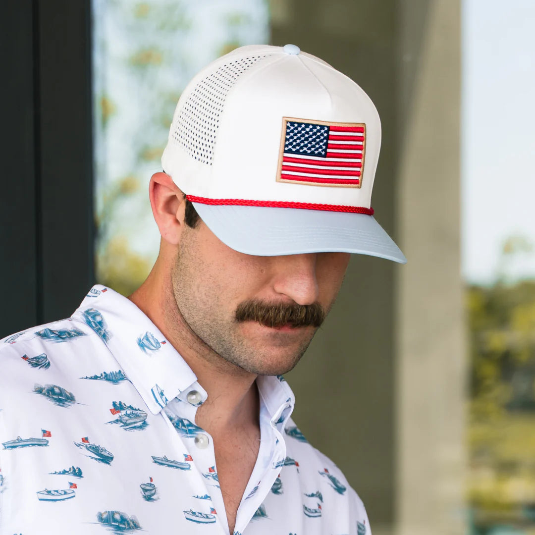 [Burlebo] Performance Cap - Old Glory