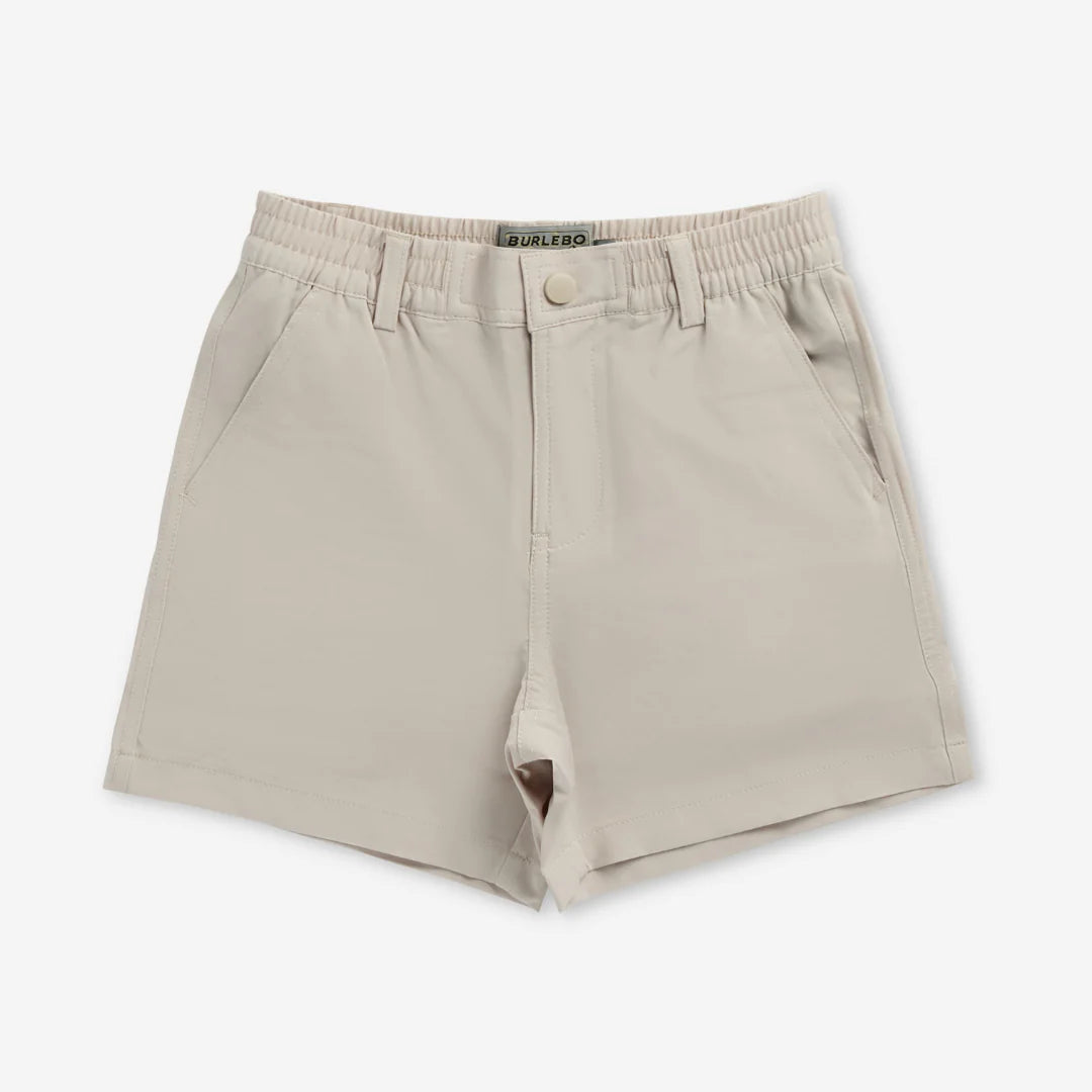 [Burlebo] Youth Everyday Short - Light Khaki - Old Glory Pocket