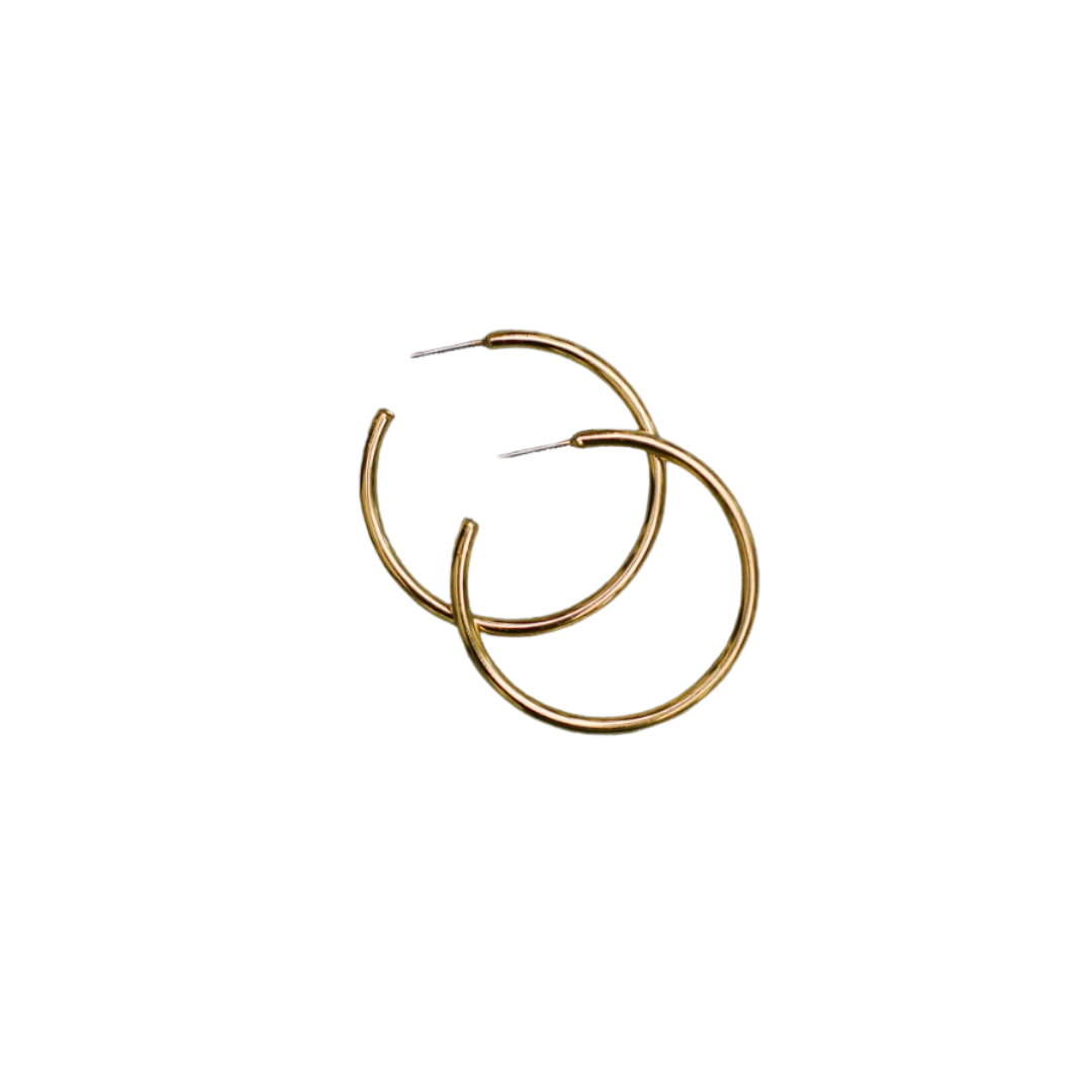 Stella Earrings-Gold Shiny