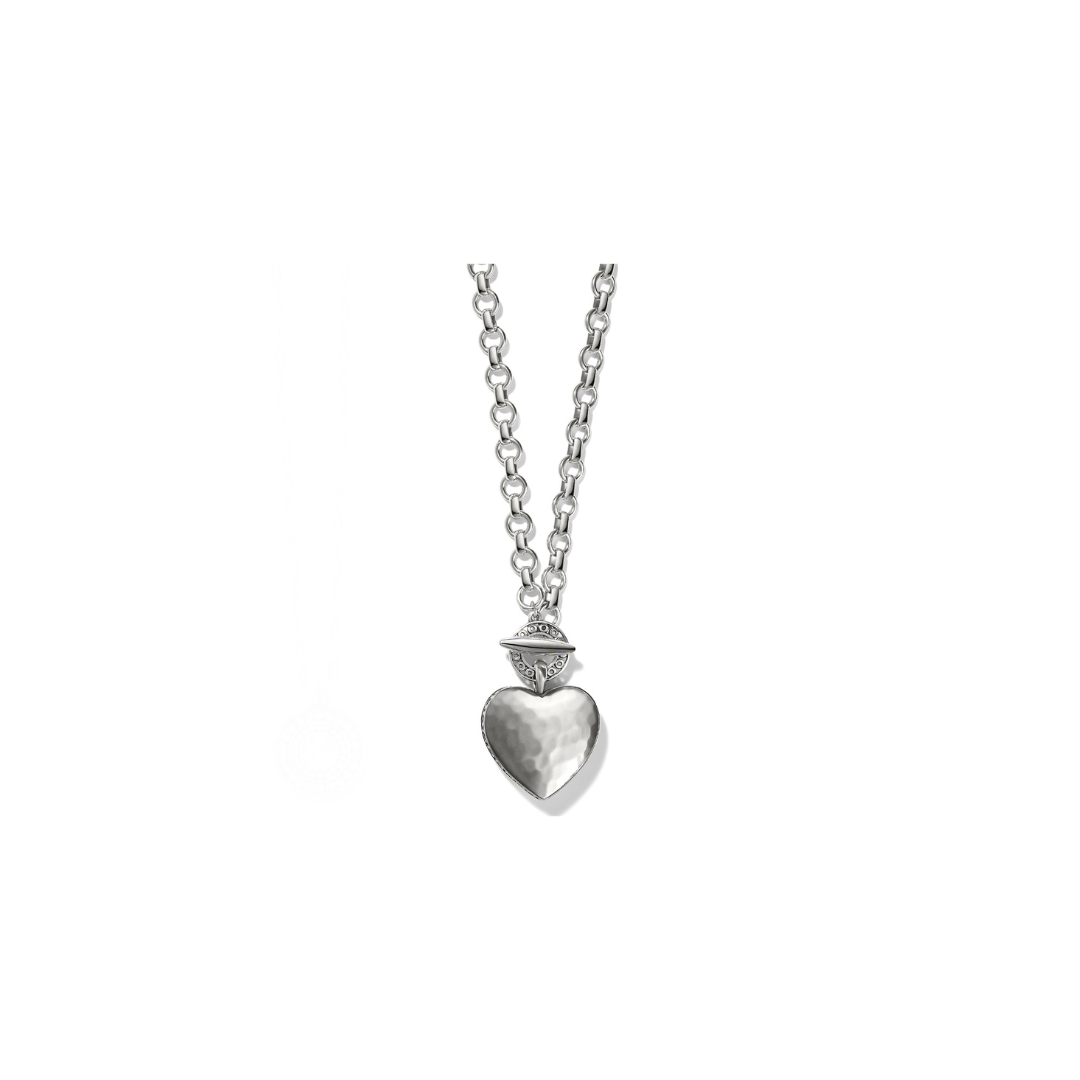 Inner Circle Heart Toggle Necklace