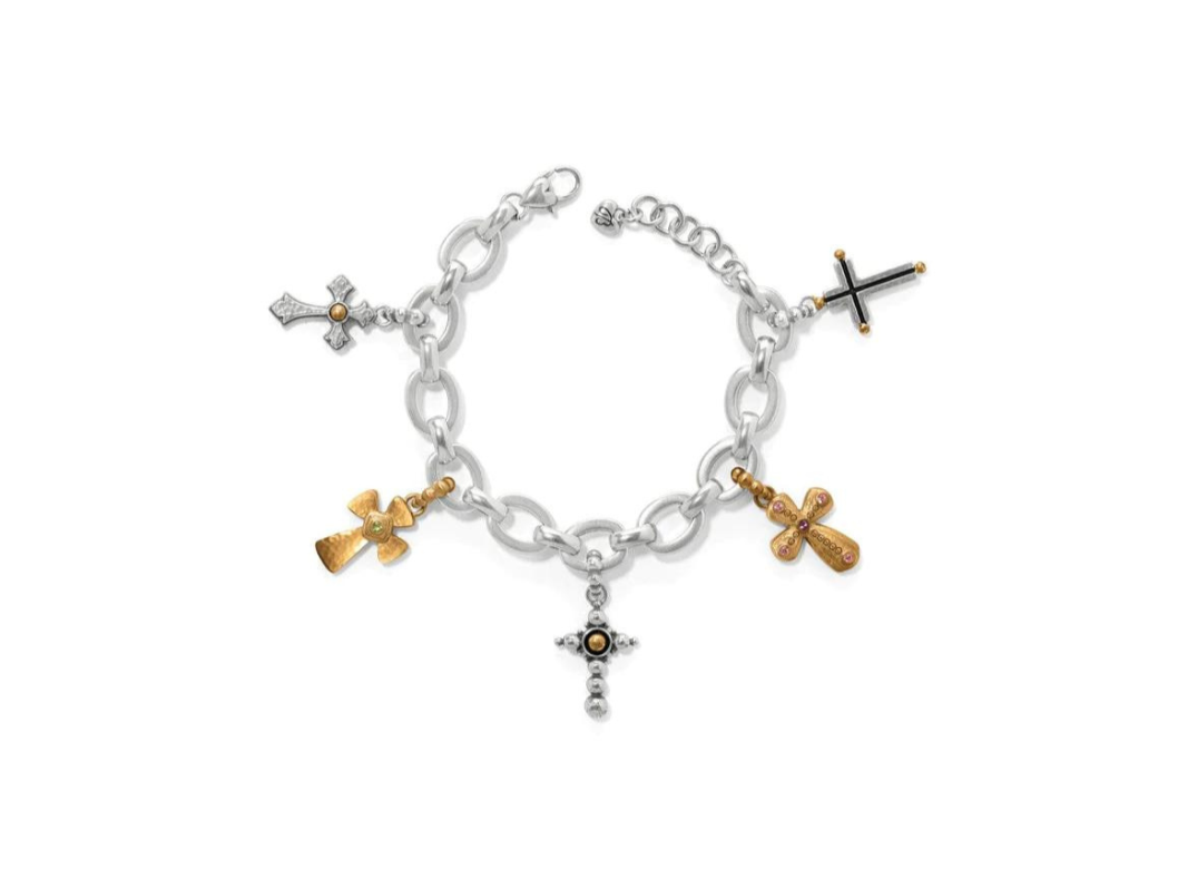 {Brighton} Majestic Cross Charm Bracelet