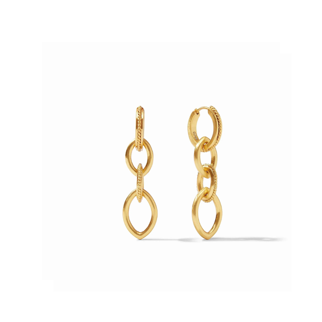 {Julie Vos} Delphine 2-in-1 Earring-Gold