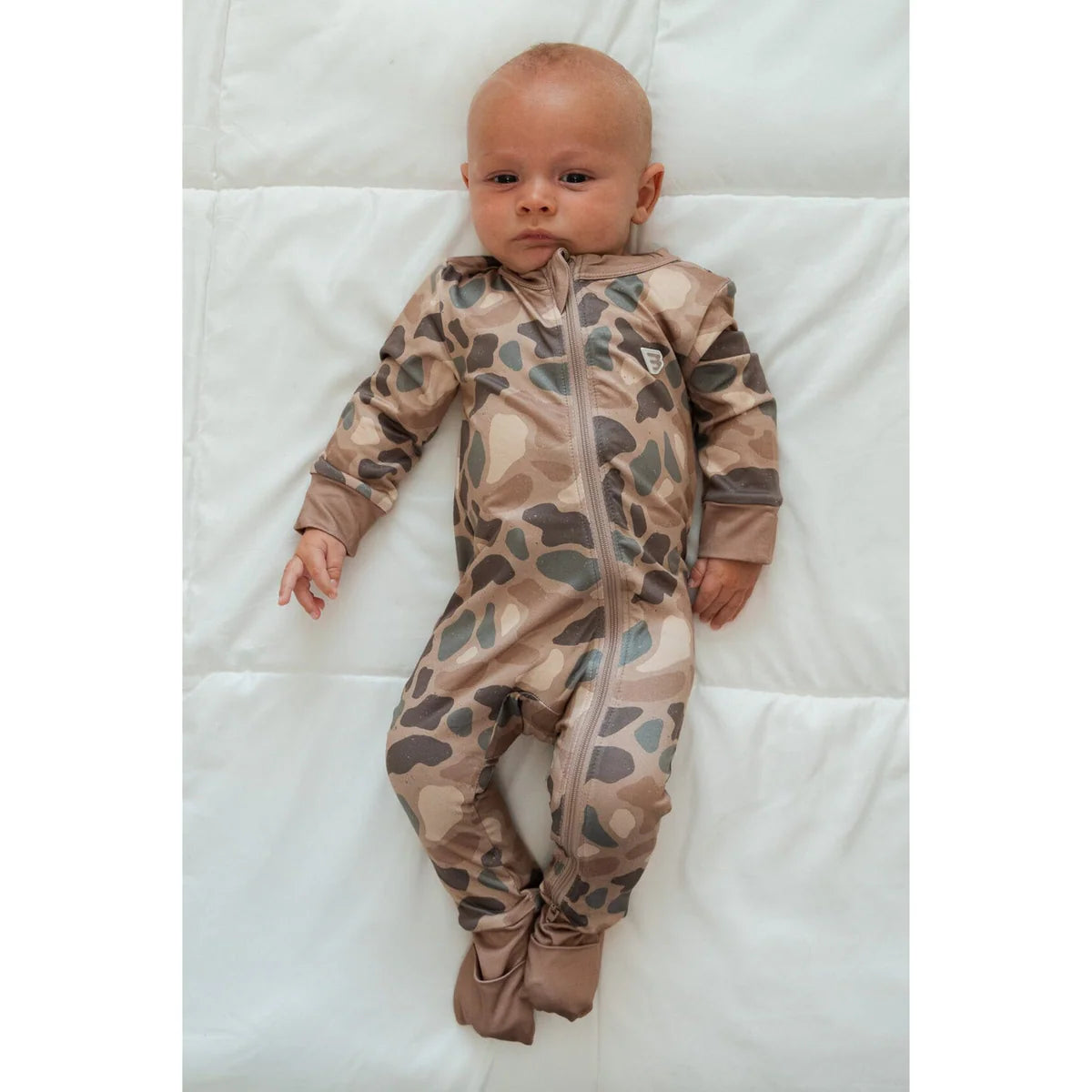 [Burlebo] Baby Zip Up-Pintail Camo