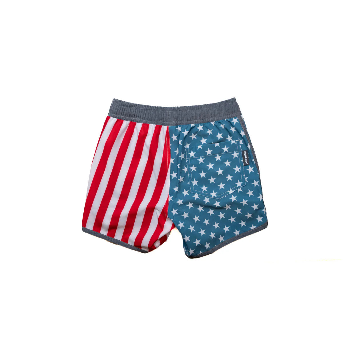 [Burlebo] Youth Swim Trunk - Throwback USA