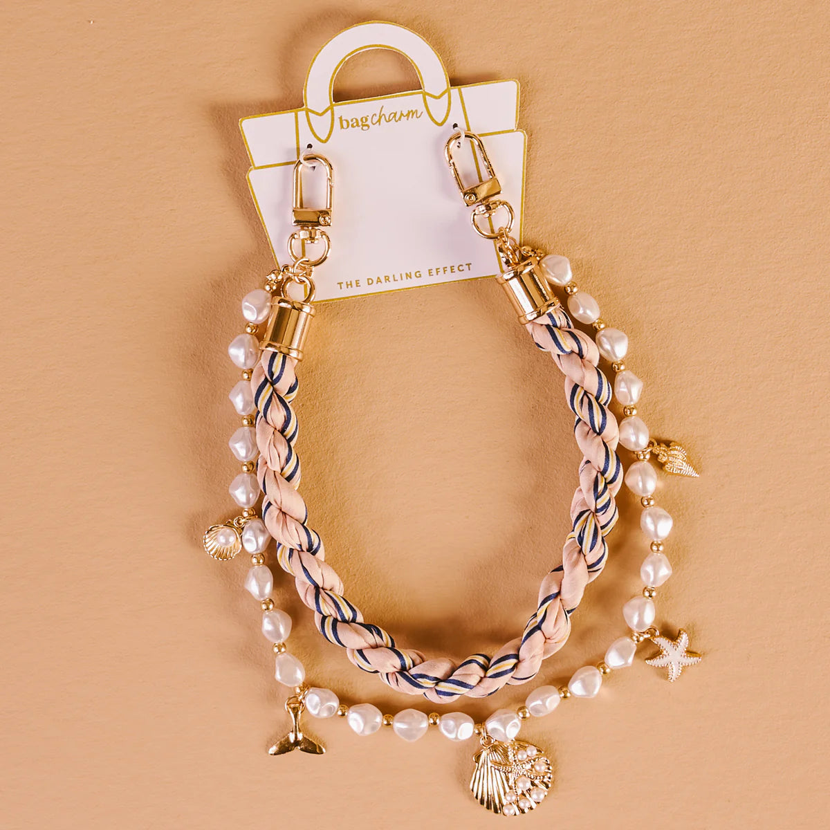 Seas the Day Necklace Bag Charm