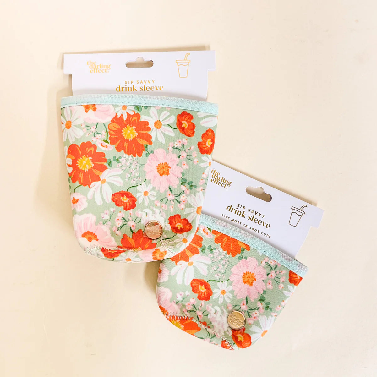 Bouquet Beauty Sage Sip Savvy Drink Sleeve 16-18 oz.