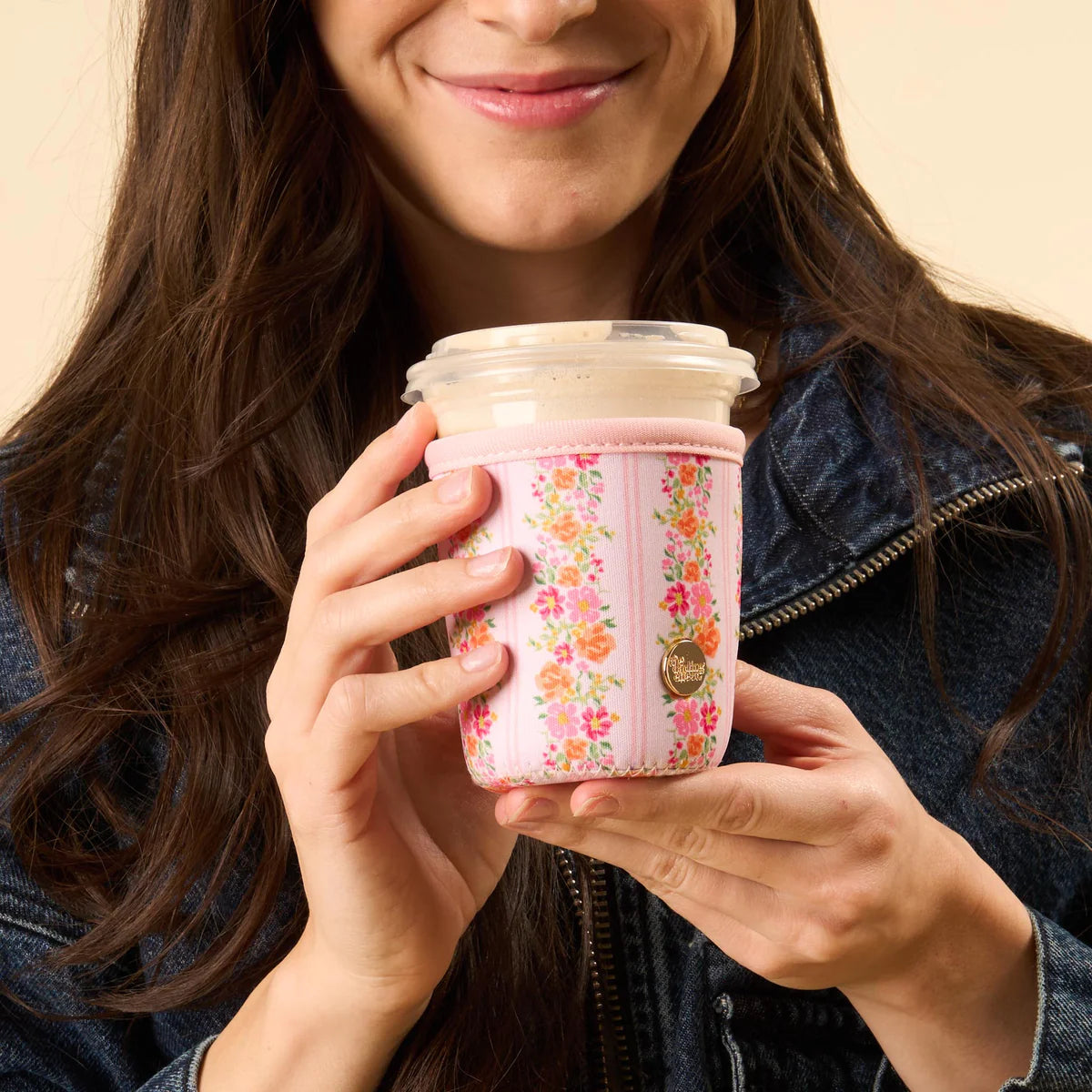 Petal Parade Pink Sip Savvy Drink Sleeve 16-18 oz.