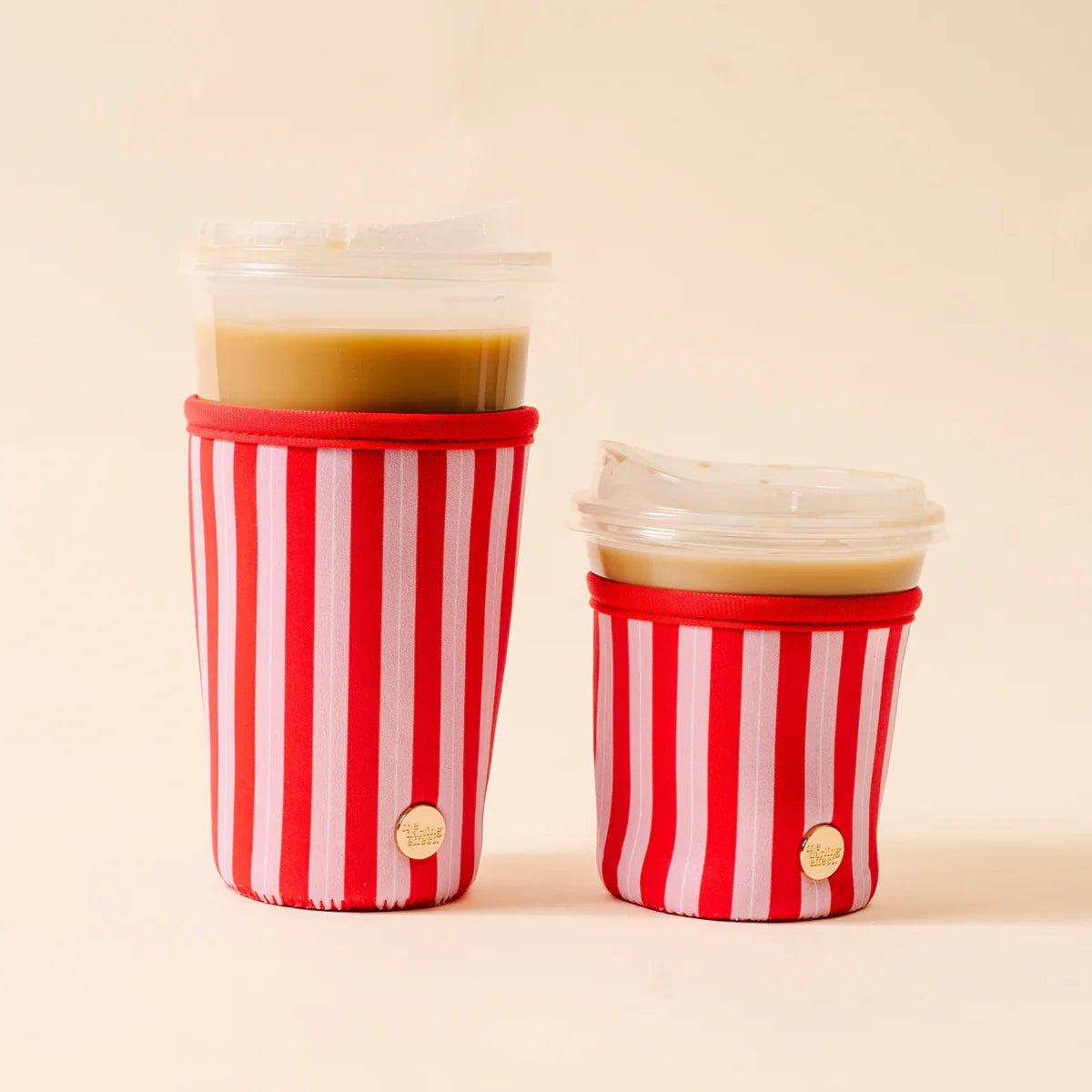 Peppermint Stripes Sip Savvy Drink Sleeve 16-18 oz