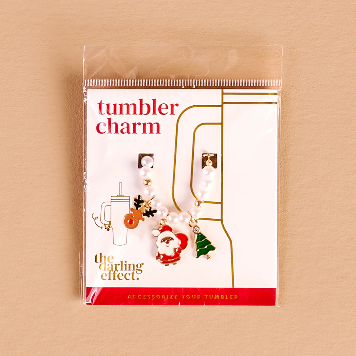 Santa's Workshop Tumbler Charm