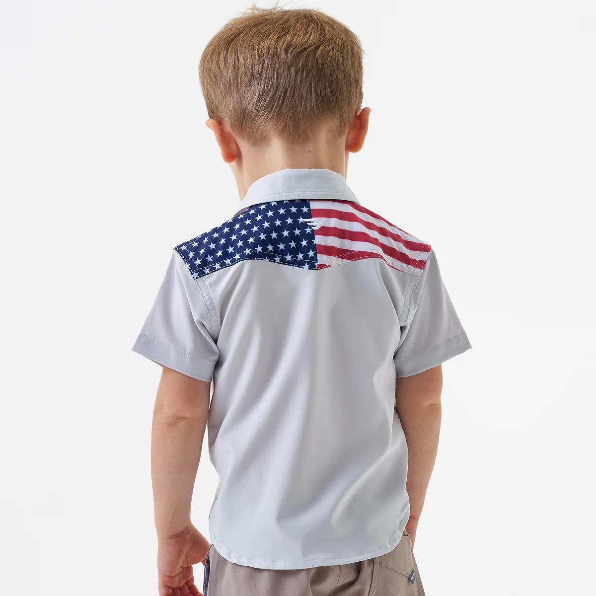 [Burlebo] Youth Performance Western Shirt  - All American