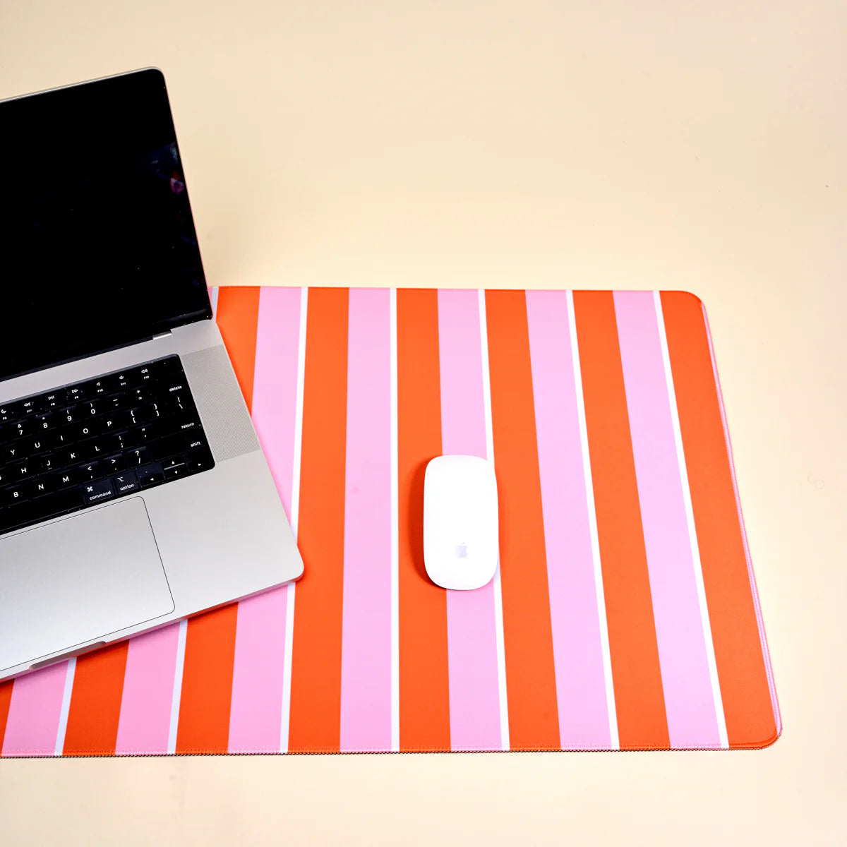 Style Station Desk Mat - Sicily Stripes Pink