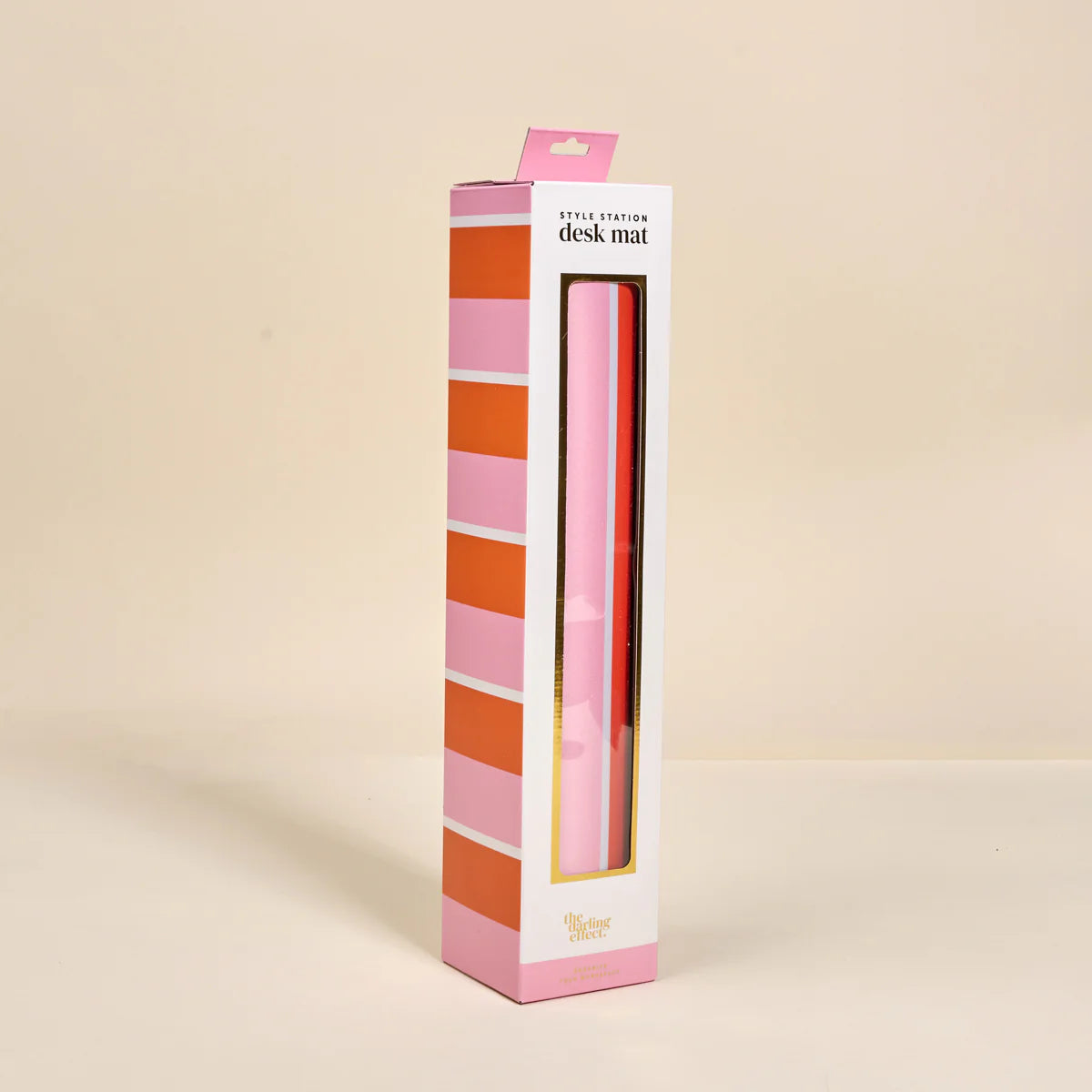 Style Station Desk Mat - Sicily Stripes Pink