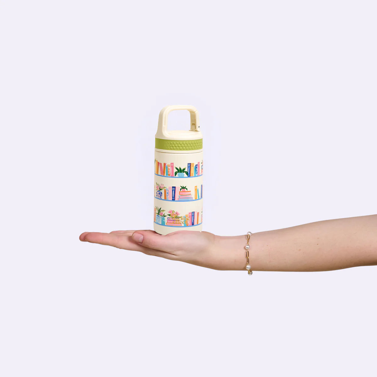 6 oz Lil' Bitty Bottle - Book Shelfie