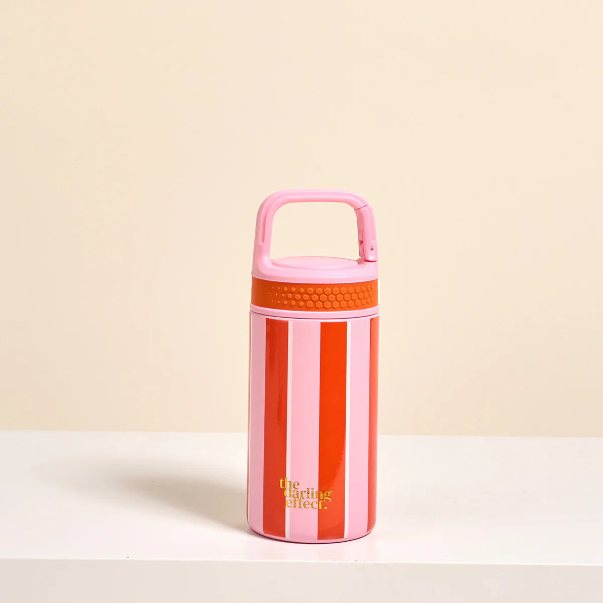 6 oz Lil' Bitty Bottle - Sicily Stripes Pink