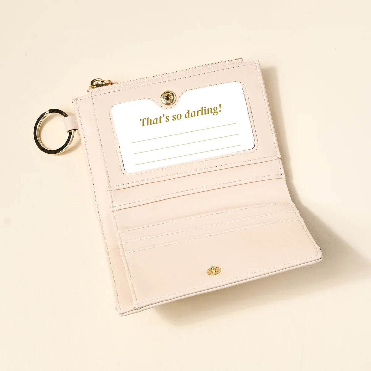 Luxe Pocket Wallet - Oat