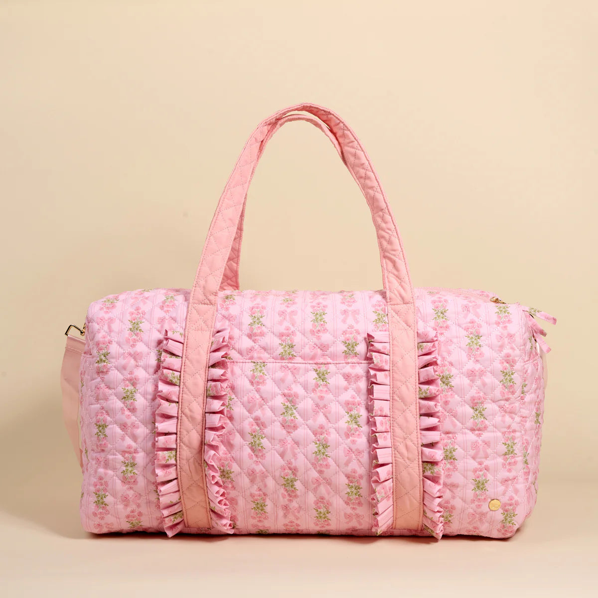 On the Go Quilted Weekender Bag - Oh So Fancy Pink