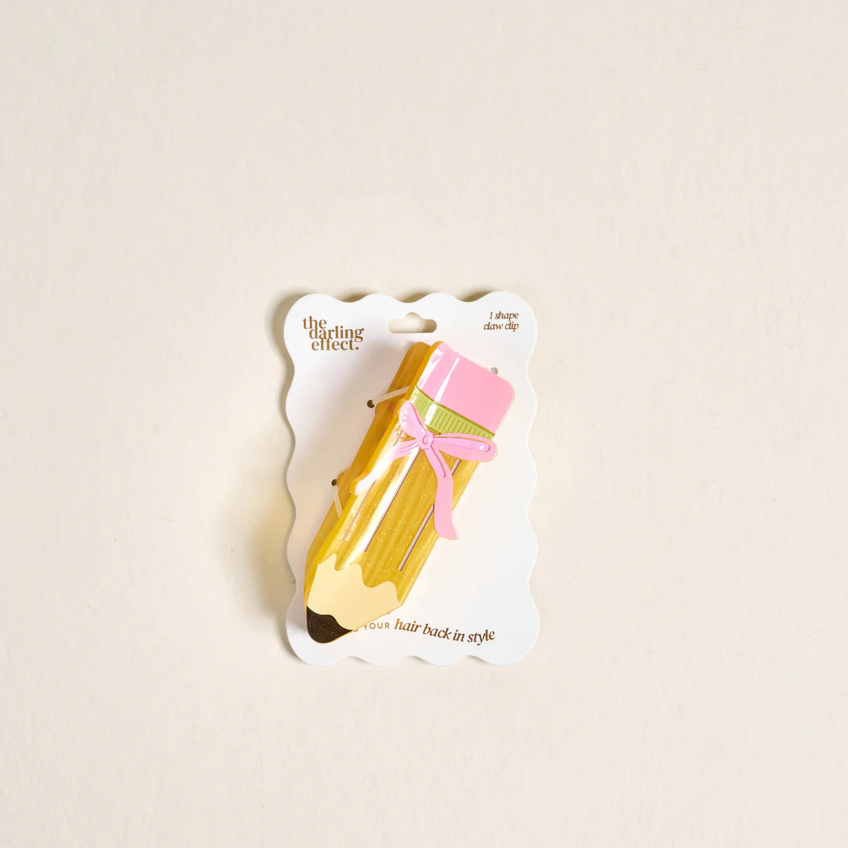 Shape Up Claw Clip - Pencil Me In