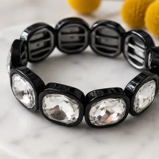 Black Onyx Glam Bracelet