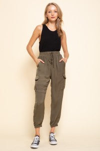 Olive Cargo Pants