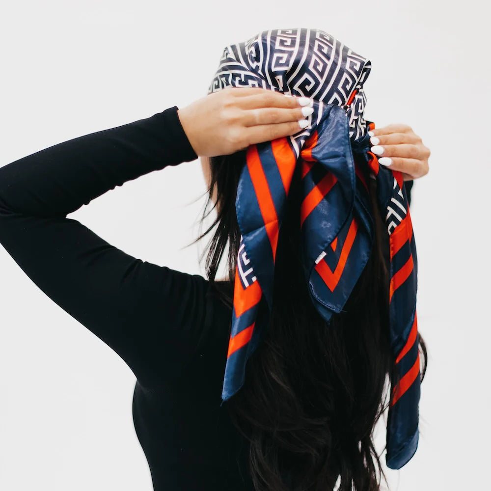 Anastasia Scarf-Navy