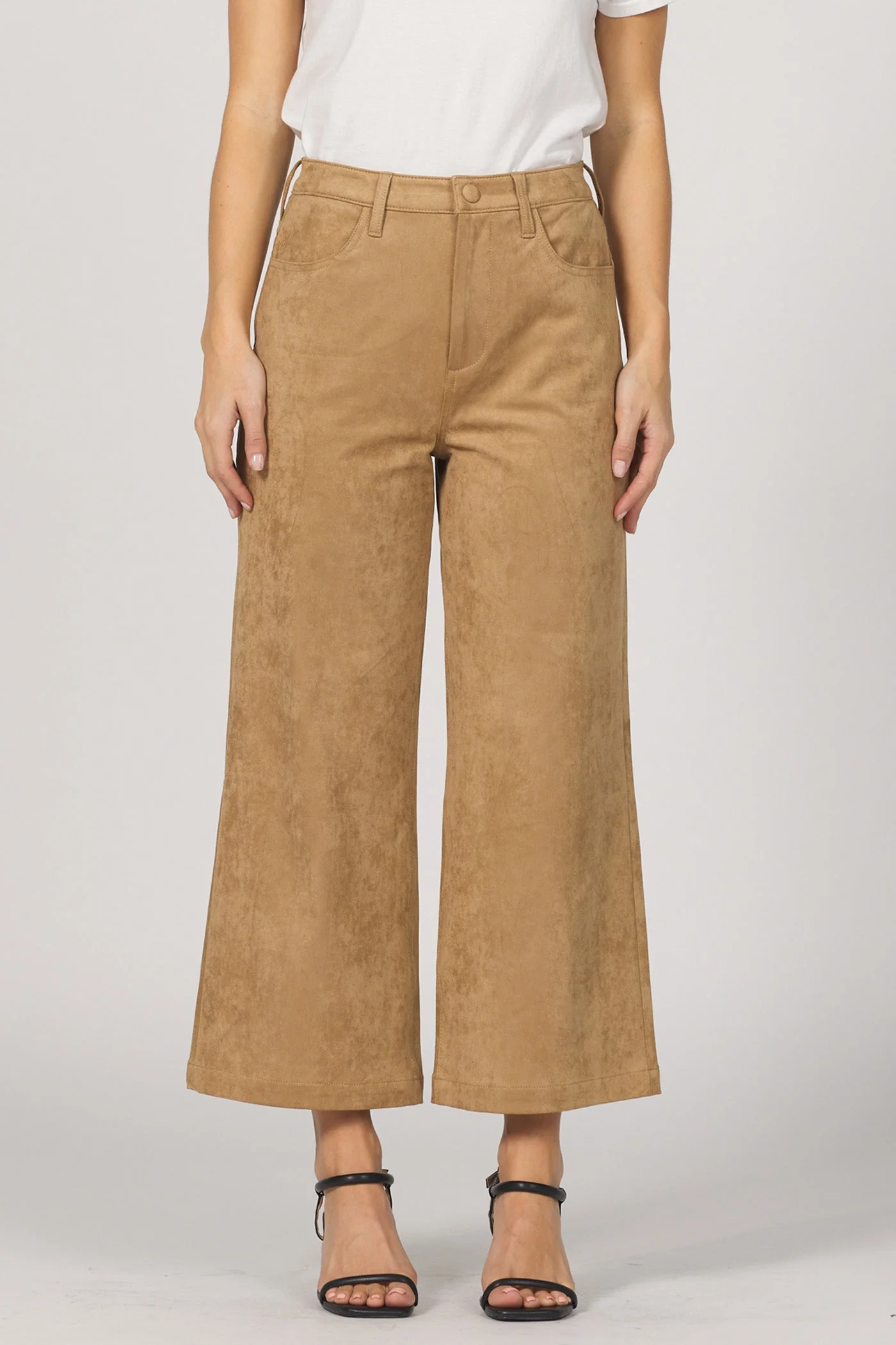 [Dear John] Audrey Wide Leg Pant-Toffee
