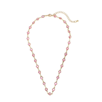 Grace and Glamour Necklace-Pink