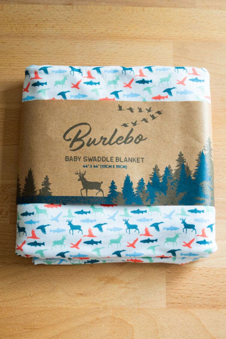 {Burlebo} The Great Outdoors Baby Swaddle