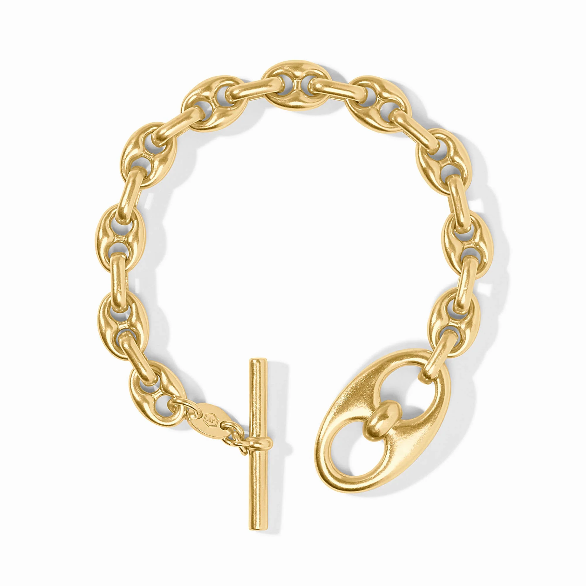 [Julie Vos] Laguna Demi Link Bracelet-Gold
