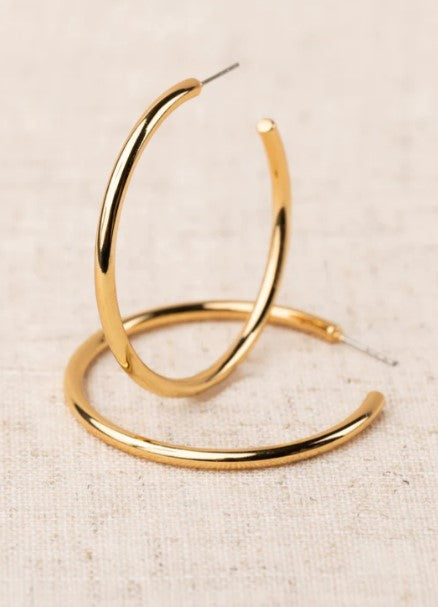 Estonia Large Hoop Earrings