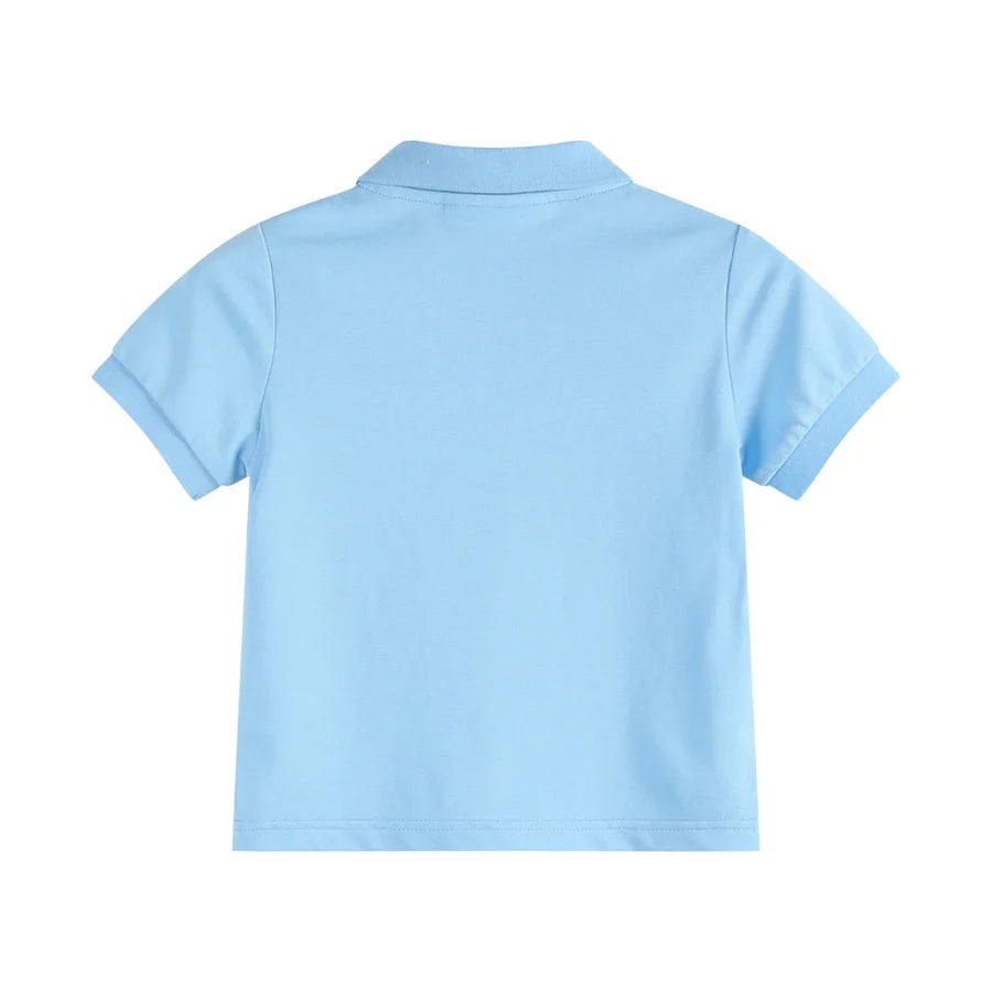 Blue Puppy Golf Polo Shirt