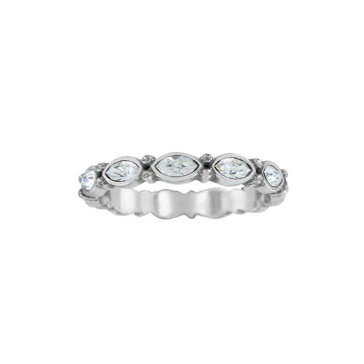 [Brighton] Scalloped Stack Ring -Size 8