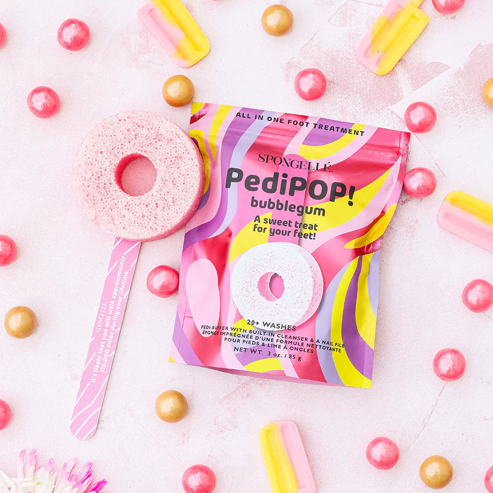 Pedi Pop Pedi Buffer & Nail File - Bubblegum