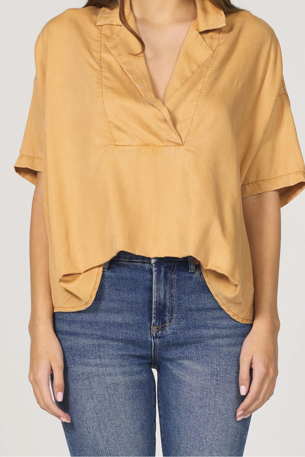 [Dear John] Belle Tencl Top- Oak Buff