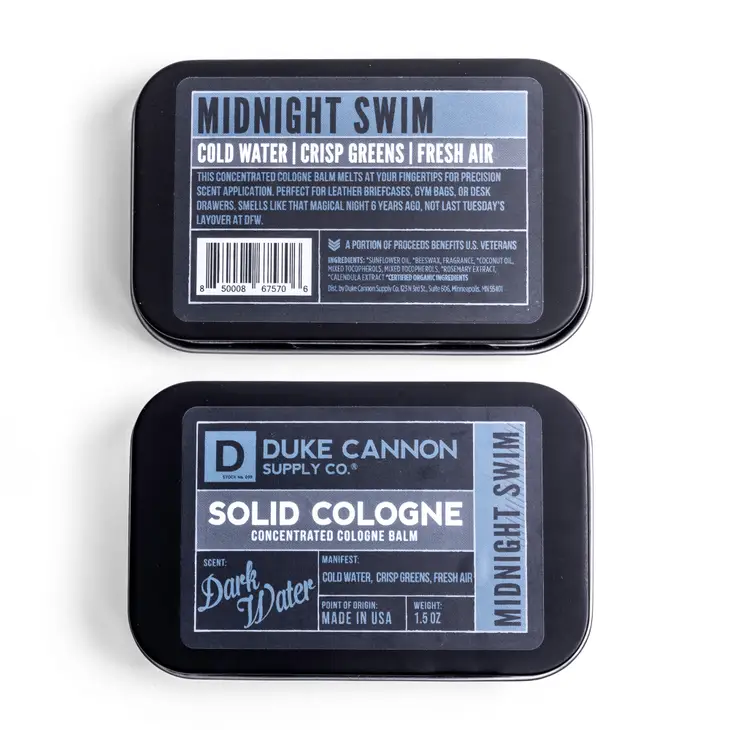 {Duke Cannon} Solid Cologne-Midnight Swim