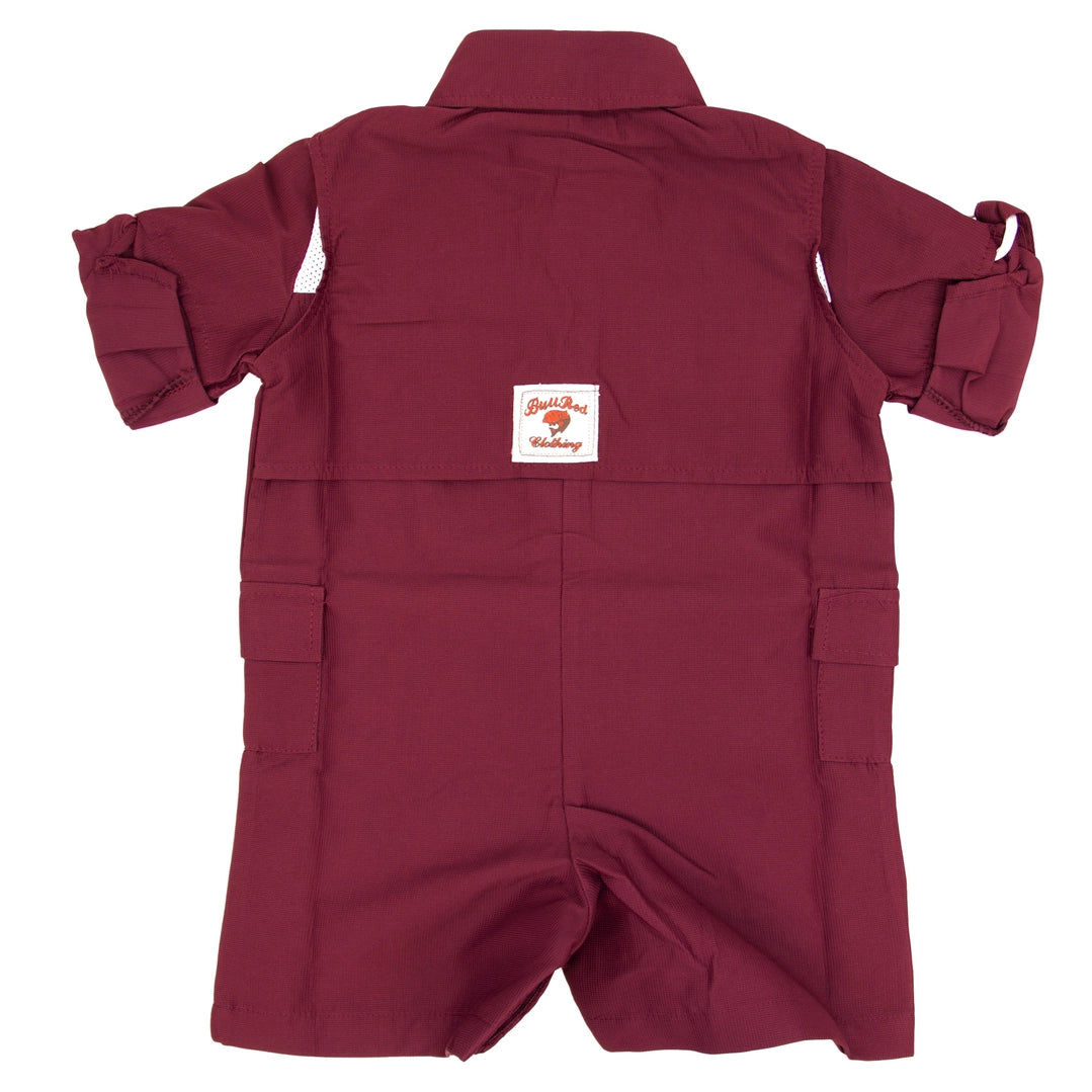 Bull Red Fishing-Infant-Burgundy