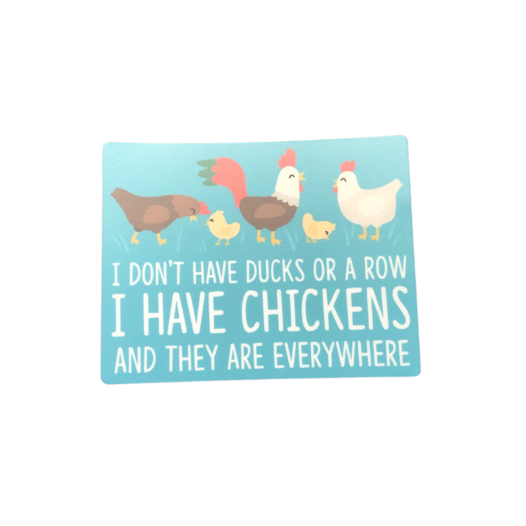 Sticker-Chickens Everywhere