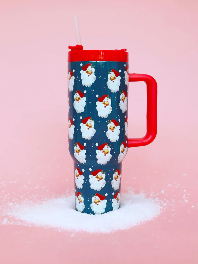 {Mary Square} To-Go Tumbler- Santa's Favorite 30oz