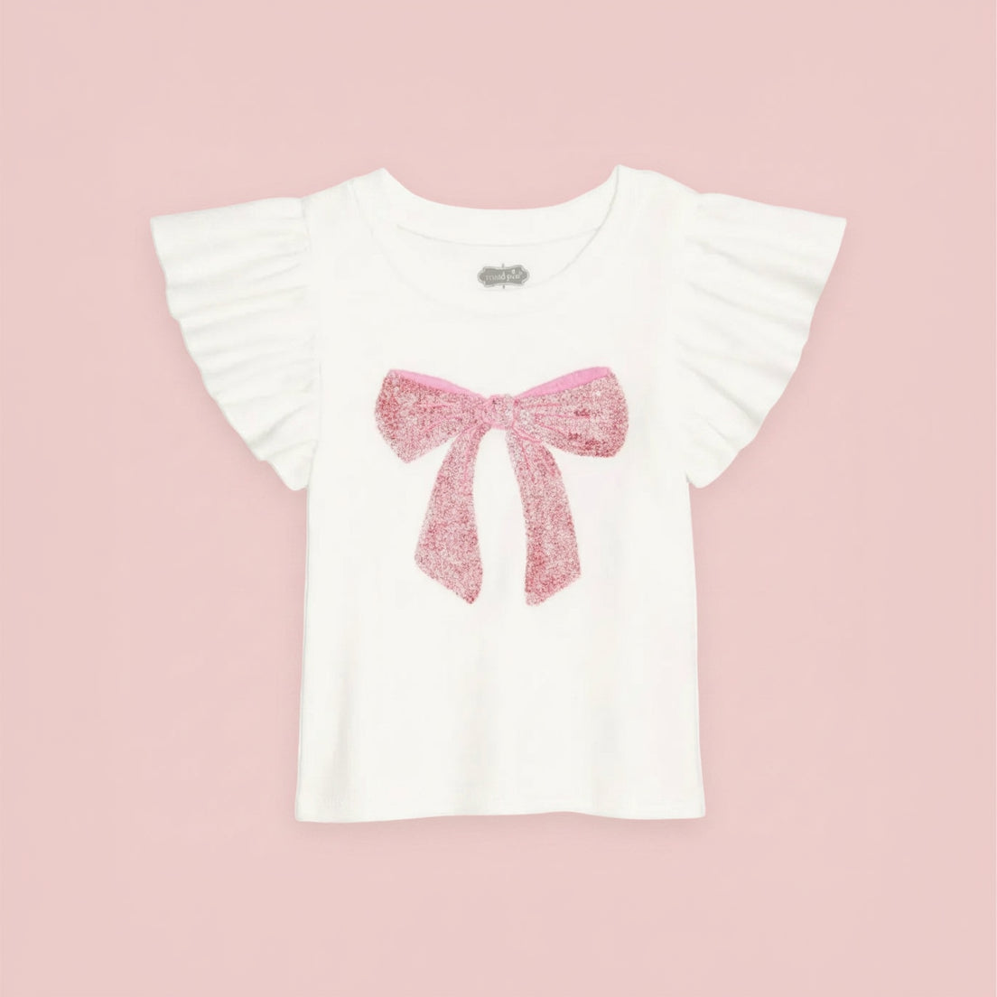 [Mud Pie] Dance Ruffle Tees Bow