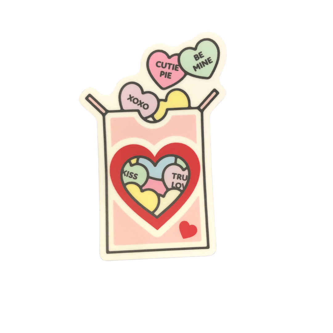 Sticker-Conversation Hearts