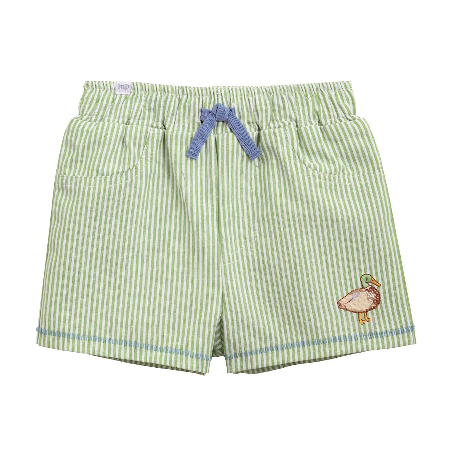 [Mud Pie] Stripe Embroidered Duck Trunk