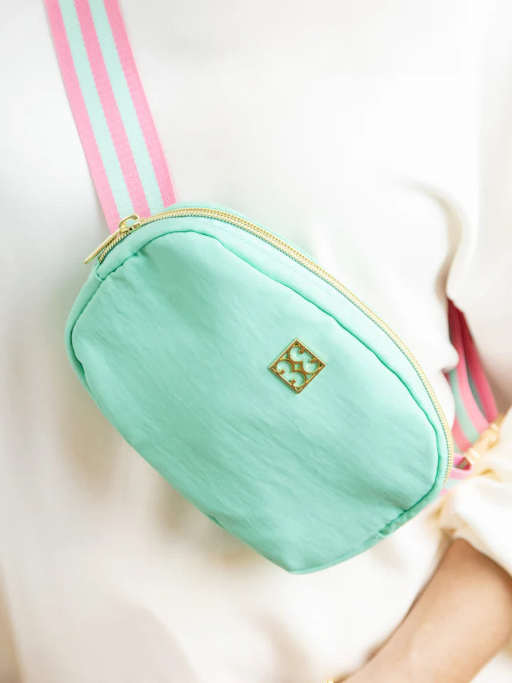 [Mary Square] Luxe Crossbody Bag-Mint